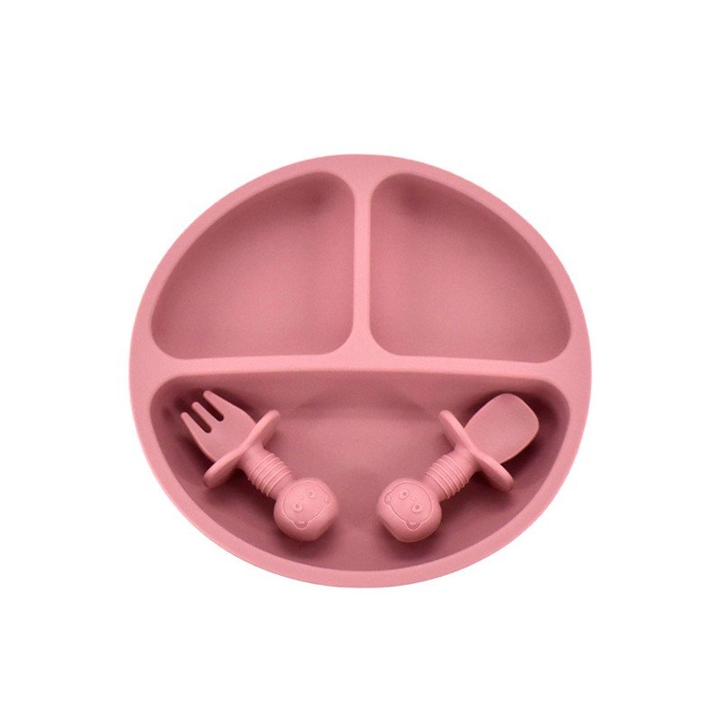 Baby Tableware Supplier - Food Grade Silicone Bib Bowl Pacifier