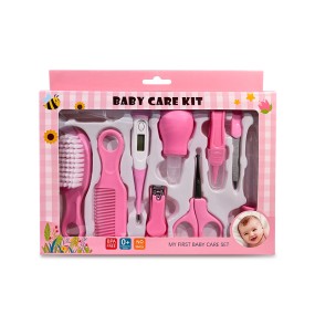 Baby Grooming Set Factory - Safe Silicone with Thermometer Kit