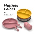 Baby Tableware Supplier - Food Grade Silicone Bib Bowl Pacifier