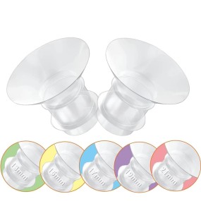 Breast Pump Flange Inserts Manufacturer - OEM/ODM 13-21mm Soft Caliber Size Adaptor