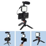 Smartphone Vlogging Kit Manufacturer - OEM/ODM With Tripod Microphone LED Light