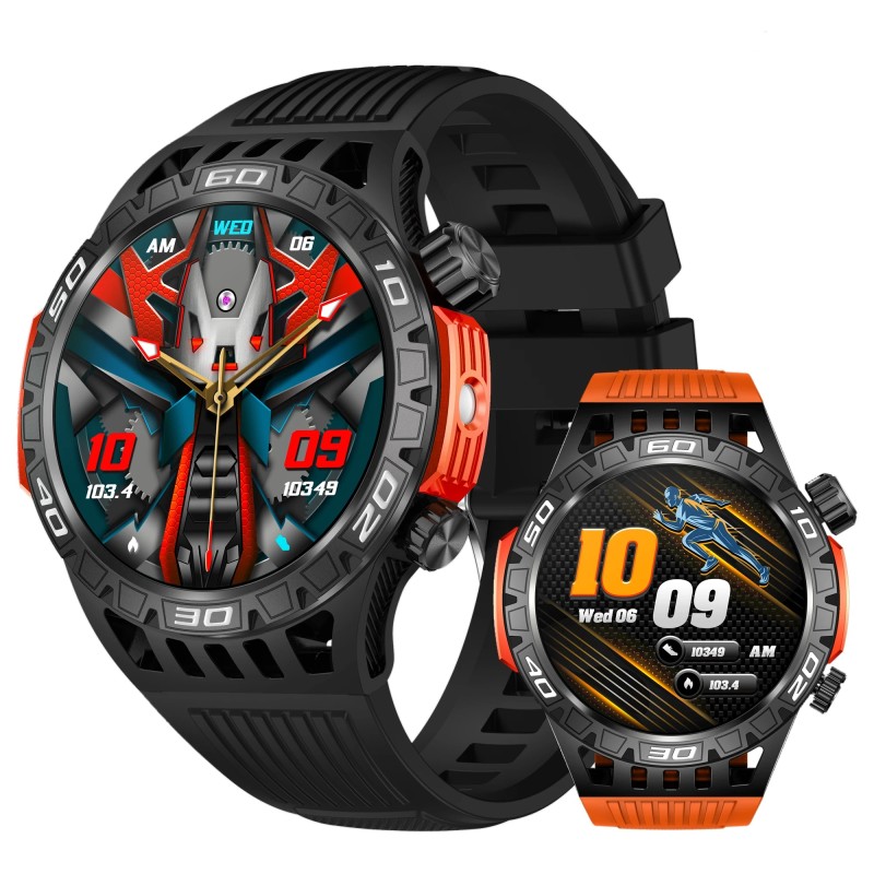 Outdoor Smartwatch Manufacturer - OEM/ODM 2024 LED Flashlight Compass SOS Call