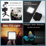 Smartphone Vlogging Kit Manufacturer - OEM/ODM Wireless Remote LED Light Microphone