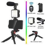 Portable Vlogging Kit Manufacturer - OEM/ODM New Hot with Tripod BT Control