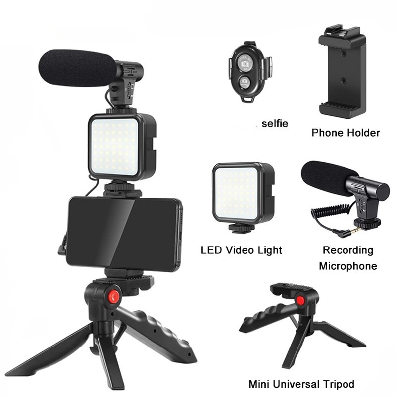 Portable Vlogging Kit Manufacturer - OEM/ODM New Hot with Tripod BT Control