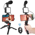Smartphone Vlogging Kit Manufacturer - OEM/ODM Wireless Remote LED Light Microphone