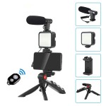 Smartphone Video Light Kit Manufacturer - OEM/ODM With Tripod Microphone Cold Holder