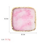 跨界方形树脂玛瑙展示板工具，塑料制作，最小起订量10件