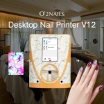 O2Nail V12专业数码美甲打印机智能自动彩绘机电源WiFi