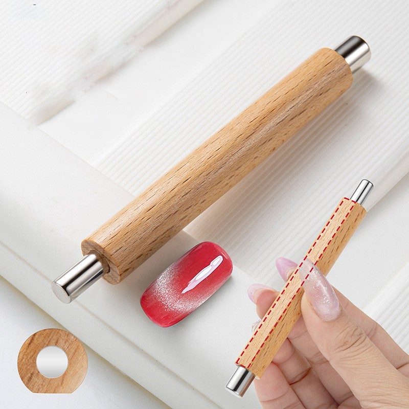 Hot Selling Multifunctional Cat Eye Gel Nail Polish Magnet Strong NDfeb Rod for Manicure Tools Cheap Nail Brush