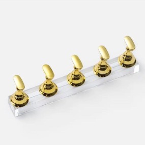 Beginner-Friendly Plastic Nail Holder Base Liquid Crystal Display Rack with Magnet for Exercise Tool for Clay Set