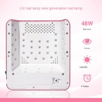 Kariu 2025大功率LED光疗机全新升级版指甲油胶烤灯，专为美甲店制作塑料
