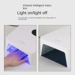 Kariu 2025大功率LED光疗机全新升级版指甲油胶烤灯，专为美甲店制作塑料
