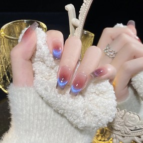 Autumn and Winter UV Nail Gel Art Wholesale New Light Therapy Design Dream Dynamic Crystal Stone Cat Eye