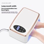 高功率大空间UV LED美甲灯跨界手枕塑料灯疗灯USB插头美甲店