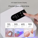 Kariu 2025大功率LED光疗机全新升级版指甲油胶烤灯，专为美甲店制作塑料