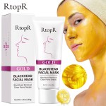 Face Mask Cream Manufacturer - Private Label Gold Black Blackhead Acne Removing Pores