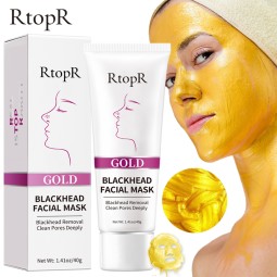 Face Mask Cream Manufacturer - Private Label Gold Black Blackhead Acne Removing Pores