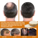 Rice Hair Shampoo Manufacturer - OEM/ODM Wholesale Deeply Cleanses Moisturizes Roots