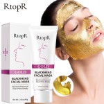 Face Mask Cream Manufacturer - Private Label Gold Black Blackhead Acne Removing Pores
