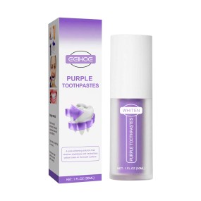 Purple Whitening Toothpaste Manufacturer - OEM/ODM Wholesale Private Label Custom 30ml