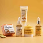 Turmeric Skincare Set Manufacturer - Custom Organic Anti Acne Wrinkles Tighten Pores