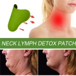 Neck Lymph Detox Patches Manufacturer - Private Label 12pcs Ginger Oil Red Clover Wormwood