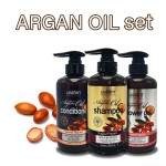 Argan Oil Hair Set Manufacturer - OEM Private Label Custom Organic Shampoo Conditioner Gel