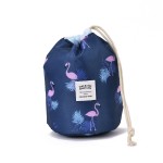 Drawstring Makeup Bag Manufacturer - OEM Round Barrel Type Hot Korea Travel Portable