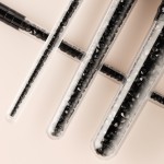 Makeup Brush Set Manufacturer - OEM Custom Logo Black Glitter Crystal Rhinestone 10pcs