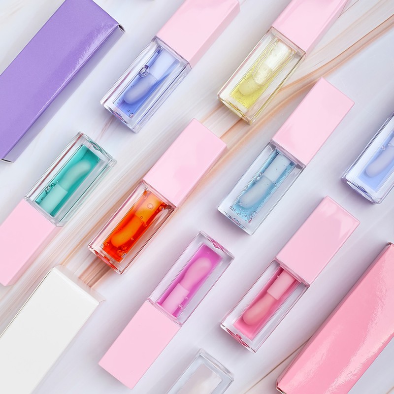 Lip Oil Manufacturer - OEM New Arrival 10 Color Transparent Plant Vegan Fruit Flavor