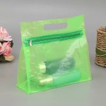 Transparent Cosmetic Bag Manufacturer - OEM Stand Ziplock Waterproof PVC Travel Case