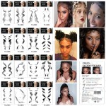 Hair Patch Manufacturer - OEM Wig Tattoo Patch Edge Control 4C Hair Bangs Waterproof