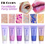Glitter Gel Manufacturer - OEM Fit Colors Sequin Scale Face Body Lip Hair Shimmer