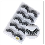 False Eyelashes Manufacturer - OEM/ODM Wholesale 5 Pairs 3D Mink Natural Lashes