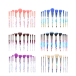 Makeup Brush Set Manufacturer - OEM Custom Private Label Crystal Handle Cosmetic