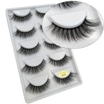 False Eyelashes Manufacturer - OEM/ODM Wholesale 5 Pairs Natural Black 1-1.5cm G800