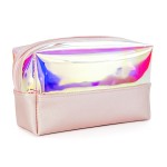 Holographic Makeup Bag Manufacturer - OEM Customized Label Fashion PVC TUP Laser Clear
