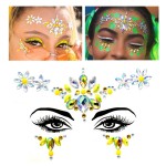 Face Stickers Manufacturer - OEM/ODM Wholesale Party Rhinestone Crystal Eye Body