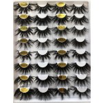 False Eyelashes Manufacturer - OEM/ODM Wholesale Custom Logo 3D Mink Full Strip Lashes