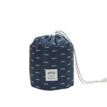 Drawstring Makeup Bag Manufacturer - OEM Round Barrel Type Hot Korea Travel Portable