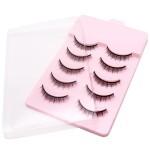False Eyelashes Manufacturer - OEM Private Label 5 Pairs 3d Mink Individual Thick