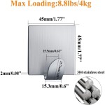 Adhesive Hook Manufacturer - OEM Single No Punching Traceless Stainless Steel