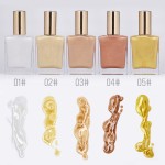Highlighter Body Spray Manufacturer - OEM Private Label 50ML Shimmer Body Oil 5 Colors