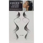 Hair Patch Manufacturer - OEM Wig Tattoo Patch Edge Control 4C Hair Bangs Waterproof