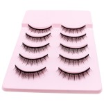 False Eyelashes Manufacturer - OEM Private Label 5 Pairs 3d Mink Individual Thick