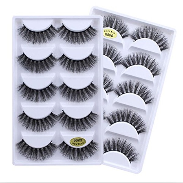 False Eyelashes Manufacturer - OEM/ODM Wholesale Free Sample G800 Natural Thick 3D