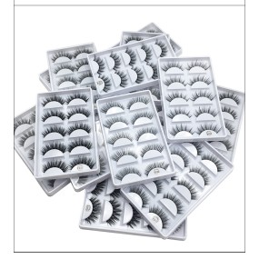 False Eyelashes Manufacturer - OEM/ODM Wholesale 5 Pairs 3D Mink Natural Lashes