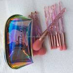 Makeup Brush Set Manufacturer - OEM Custom Private Label Crystal Handle Cosmetic