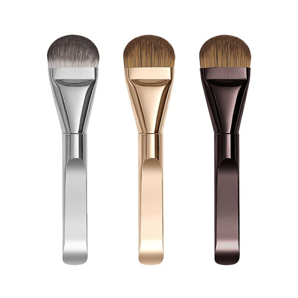Smudge Brush Manufacturer - OEM Synthetic Hair Metal Handle High-quality Single Makeup
